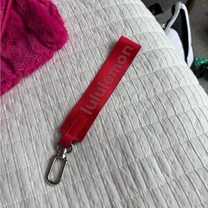 lululemon Vibrant Red Key chain